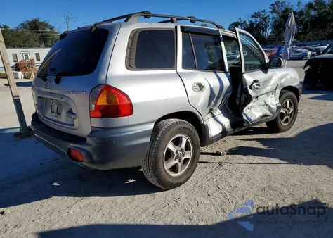 2004 Hyundai Santa Fe Gl from USA, damaged, VIN KM8SB12B64U803557